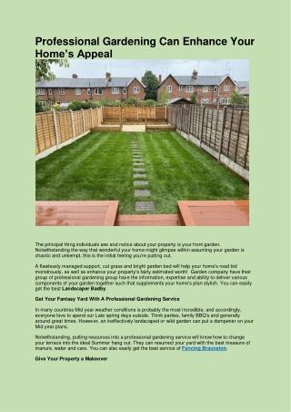 Find the best Hard Landscaping in Braunston