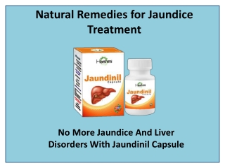 Get Rid Of Yellow Eyes with Jaundinil Capsule