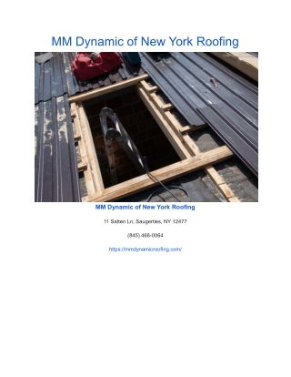 MM Dynamic of New York Roofing