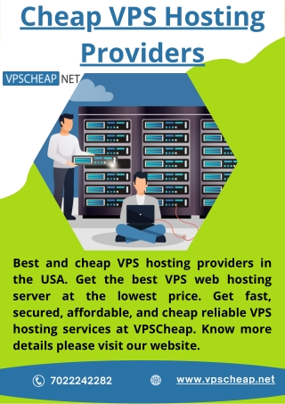 Cheap VPS Hosting Providers