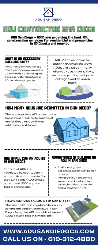 ADU contractor San Diego