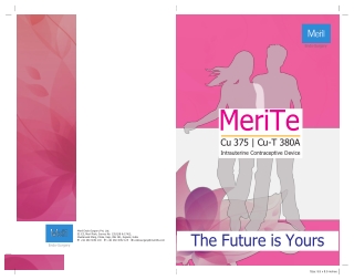 All About MeriTe Cu 375 Intrauterine Contraceptive Device by Meril Life