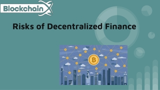 Risks of Decentralized Finance