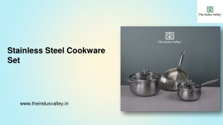 Stainless steel cookware set