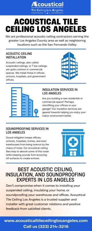 Acoustical ceiling contractors near me