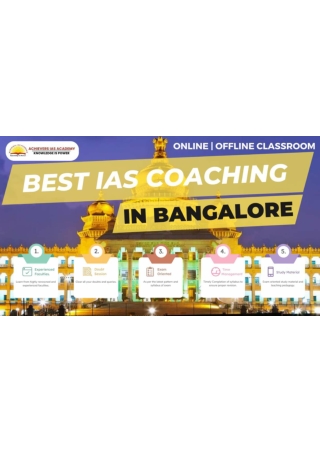 Best IAS Coaching In Bangalore Achievers IAS Academy
