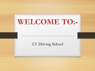 LV Driving School