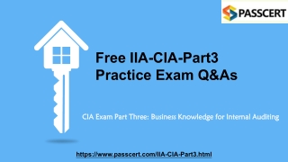 Update CIA Exam Part 3 IIA-CIA-Part3 Exam Dumps