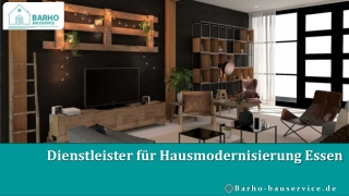 Dienstleister für Hausmodernisierung Essen