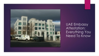 UAE Embassy Attestation Everything You Need To Know​