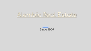 Alembic Real Estate | Leading Real Estate Company Vadodara