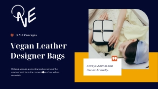 Vegan Bags Luxury