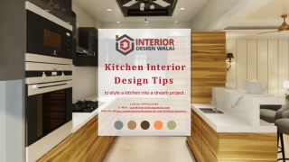 Kitchen Interior Design Tips