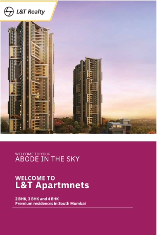 L&T Realty South Mumbai Brochure