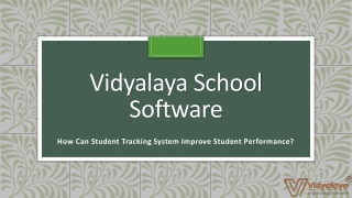 How Can Student Tracking System Improve Student Performance