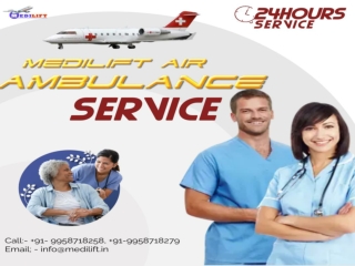 Medilift Air Ambulance Service in Bangalore