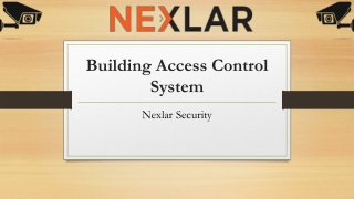 Building Access Control System - Nexlar Security