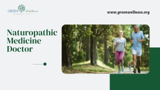 Naturopathic Medicine Doctor - Greenwellness.org