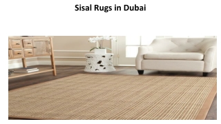 Sisal Carpets In Dubai