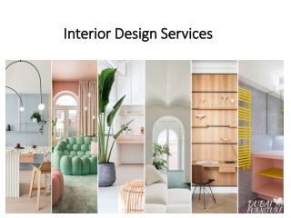 Interior Design Services