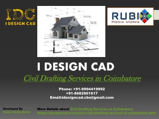 Civil Drafting Services in Coimbatore