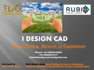 Mono Plotting Services in Coimbatore