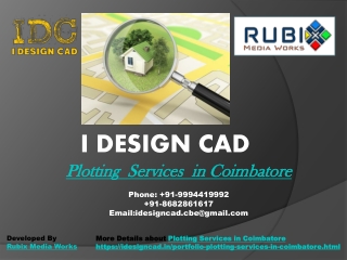 plotting services in coimbatore