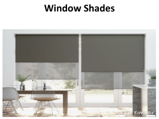 Window Shades