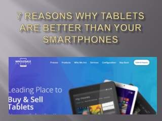 7 Reasons Why Tablets Are Better Than Your Smartphones