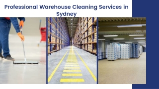 Warehouse Contract Cleaning Company | Warehouse Floor Scrubbing And Sweeping