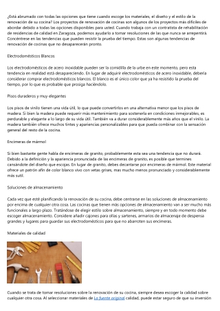 Consejos y trucos que hay que tomar en consideración antes de rehabilitar su viv