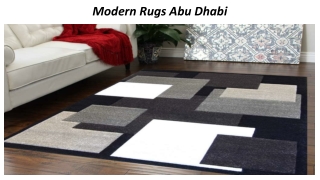 Modern Rugs Abu Dhabi