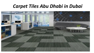 Carpet Tiles Abu Dhabi