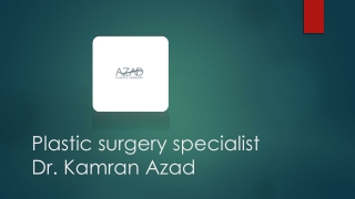 Laser liposuction Orlando | Dr. Kamran Azad