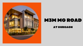 M3M MG Road At Gurgaon - Download PDF