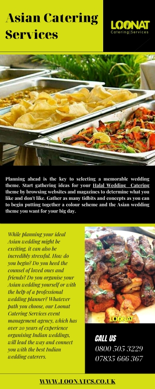 Are You Looking For Asian Catering in United Kingdom | Loonat Catering Services