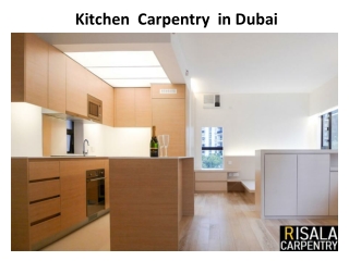 Kitсhen  Саrрentry  In Dubai