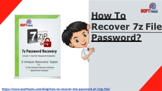 How to Recover 7z file password?