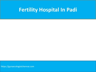 fertility hospital in Padi