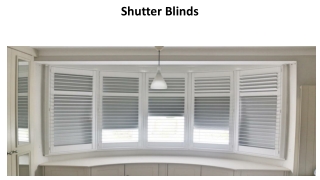 Shutter Blinds