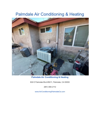 Palmdale Air Conditioning & Heating