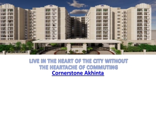 Best Premium Apartment in BTM Layout | Cornerstone Akhinta Residences