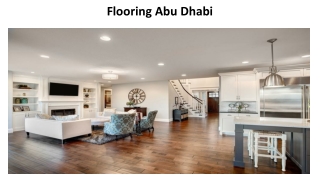 Flooring Abu Dhabi