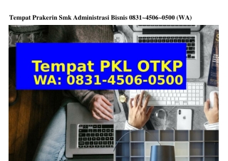 Tempat Prakerin Smk Administrasi Bisnis