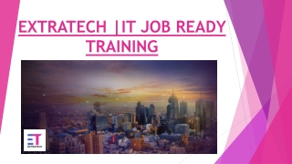 EXTRATECH - IT JOB READY TRAINING