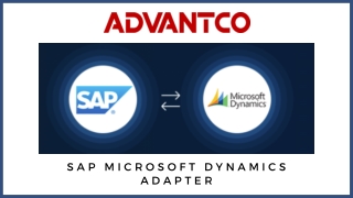 SAP Microsoft Dynamics Adapter