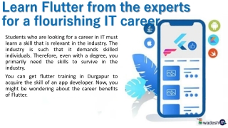 Flutter training in Durgapur