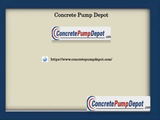 Used Alliance Concrete Pumps on Sale,concretepumpdepot.com