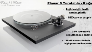 Planar 6 Turntable - Rega