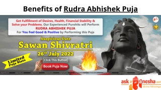 Benefits of Rudra Abhishek Puja